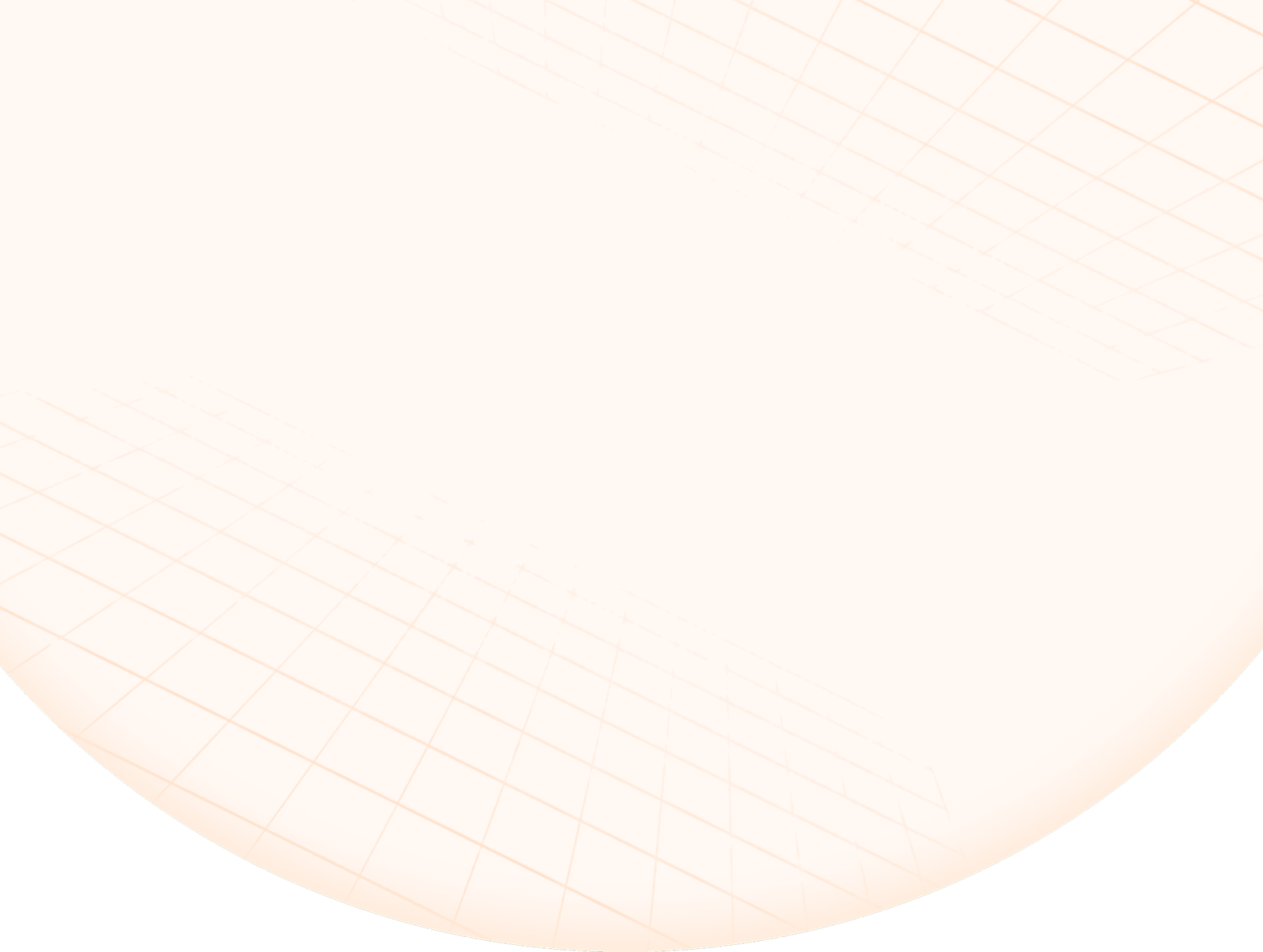 Abstract orange and white geometric background design for CommerceForz enterprise integration services